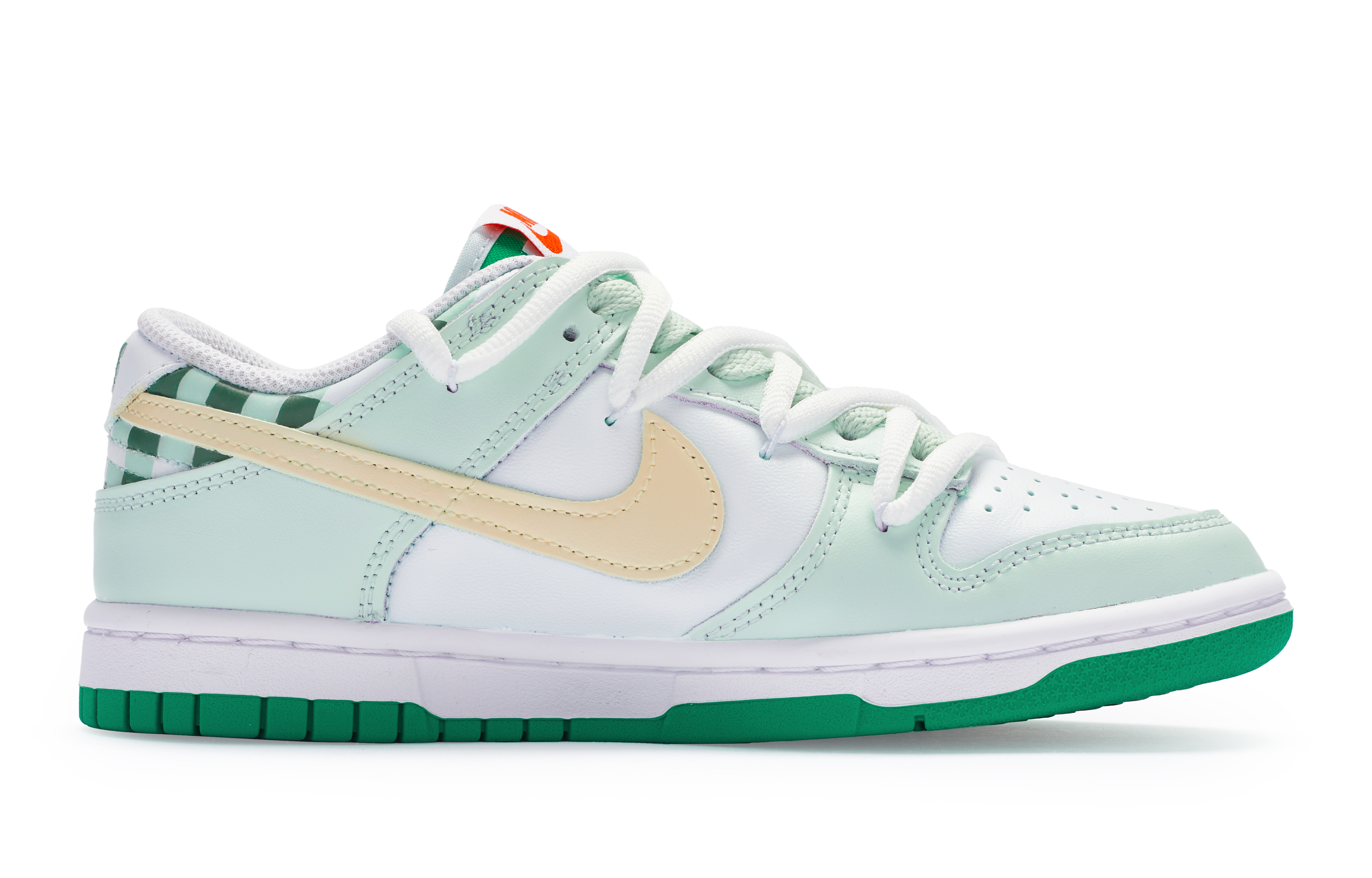 Order (W) 나이키 덩크 로우 '허니듀 멜론' (커스텀) FD9924-311(Team80-女款蜜瓜小方白绿)