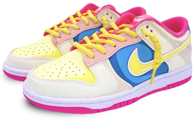 (W) ナイキ ダンク ロー "ホットピンク" (カスタム) DZ5196-600(Team44-美少女战士) Shop (W) ナイキ ダンク ロー "ホットピンク" (カスタム) DZ5196-600(Team44-美少女战士)