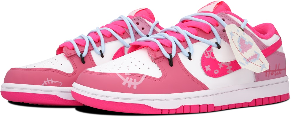 (W) 나이키 덩크 로우 '핑크냥이' (Nike Dunk Low 'Pink Nyang-i') DZ5196-600(Team28-女款KT猫S-BOX) Lookbook (W) 나이키 덩크 로우 '핑크냥이' (Nike Dunk Low 'Pink Nyang-i') DZ5196-600(Team28-女款KT猫S-BOX)
