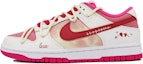 Buy 【訂製球鞋】Nike Dunk Low Hot Pink 荊棘之戀 解構 甜酷 潮流 個性 簡約 低筒 板鞋 女款 白粉