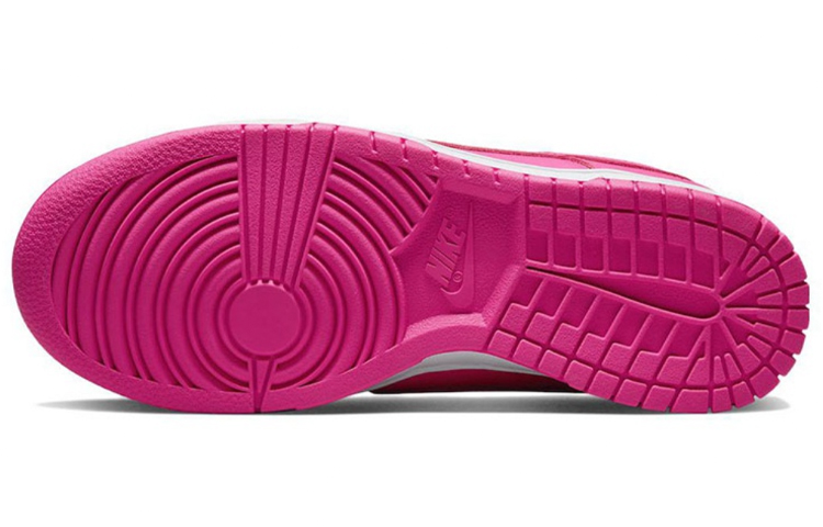 Purchase 【訂製球鞋】Nike Dunk Low Hot Pink 荊棘之戀 解構 甜酷 潮流 個性 簡約 低筒 板鞋 女款 白粉