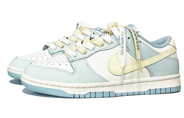 Lookbook (W) [Zapatillas Personalizadas] Nike Dunk Low 'Azul Hielo con Sal Marina' DD1503-123(TeamK-冰透海盐)