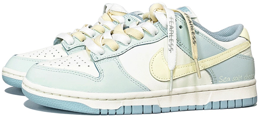(W) 나이키 덩크 로우 '아이스 블루 씨솔트' (커스텀) DD1503-123(TeamK-冰透海盐) Lookbook (W) 나이키 덩크 로우 '아이스 블루 씨솔트' (커스텀) DD1503-123(TeamK-冰透海盐)