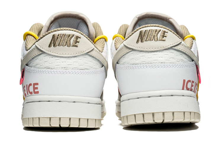 Shop (W) [Kasut Custom] Nike Dunk Low 'Aiskrim Deconstructed Merah Jambu Putih' DX6060-121(TeamB-女款冰淇淋)