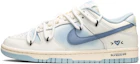 Buy 【定製球鞋】 Nike Dunk Low 夏日清涼 海鹽冰茶 藍色漸變愛心 低筒 跑鞋 女款 白藍