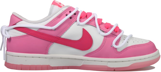 【客製球鞋】Nike Dunk Low 冰凍野莓 低筒 滑板鞋 女款 白粉 Order 【客製球鞋】Nike Dunk Low 冰凍野莓 低筒 滑板鞋 女款 白粉