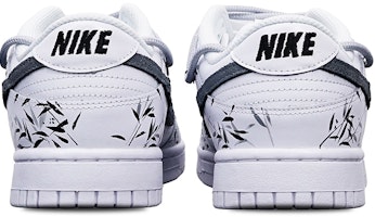 (W) 나이키 덩크 로우 '먹물든 대나무 잎' (커스텀) DD7099-100(Teamone-女款水墨竹叶Z) Shop (W) 나이키 덩크 로우 '먹물든 대나무 잎' (커스텀) DD7099-100(Teamone-女款水墨竹叶Z)