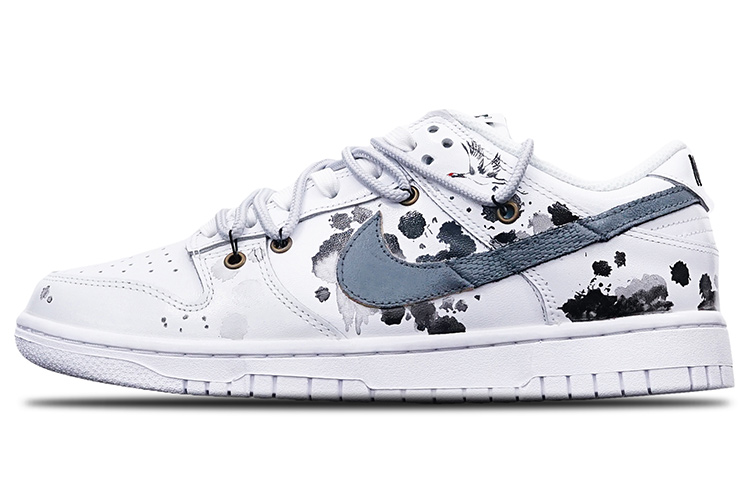 Buy (W) [Kasut Custom] Nike Dunk Low 'Ink Crane' DD7099-100(Teamone-女款水墨飞鹤Z)