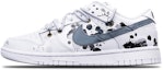 Buy 【定製球鞋】 Nike Dunk Low "動物紋" 國潮水墨飛鶴 中國風 低幫 板鞋 女款 黑白