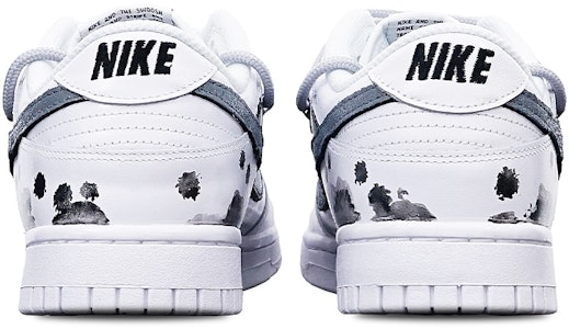【定製球鞋】 Nike Dunk Low "動物紋" 國潮水墨飛鶴 中國風 低幫 板鞋 女款 黑白 Shop 【定製球鞋】 Nike Dunk Low "動物紋" 國潮水墨飛鶴 中國風 低幫 板鞋 女款 黑白