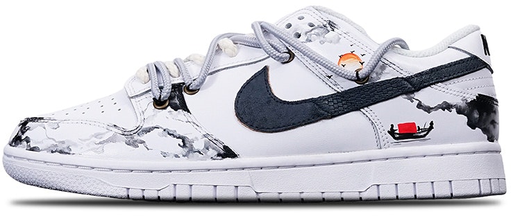 custom-shoes-women-nike-dunk-low-ink-fishing-boat