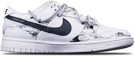 (W) 나이키 덩크 로우 '먹물 낚싯배' (커스텀) DD7099-100(Teamone-女款水墨渔舟Z) Order (W) 나이키 덩크 로우 '먹물 낚싯배' (커스텀) DD7099-100(Teamone-女款水墨渔舟Z)