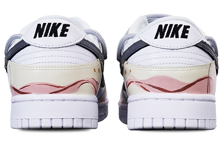 Shop (W) [Kasut Custom] Nike Dunk Low 'Ikan Koi Dakwat - Corak Haiwan' DD7099-100(Teamone-女款水墨锦鲤Z)