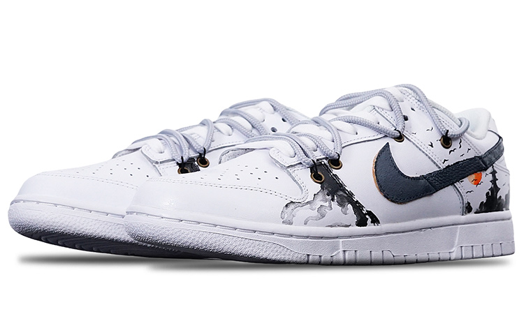 Lookbook (W) [定制鞋款] 耐克Dunk低帮'墨塔动物纹' DD7099-100(Teamone-女款水墨宝塔Z)