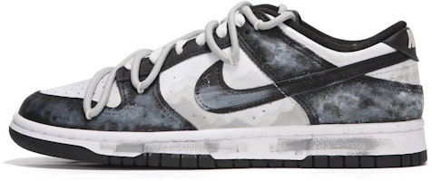 【定製球鞋】 Nike Dunk Low 火心 水墨熊貓 國風 雲霧 臺灣風 做舊 解構綁帶 舒適百搭 低筒 板鞋 女款 黑白色 Buy 【定製球鞋】 Nike Dunk Low 火心 水墨熊貓 國風 雲霧 臺灣風 做舊 解構綁帶 舒適百搭 低筒 板鞋 女款 黑白色