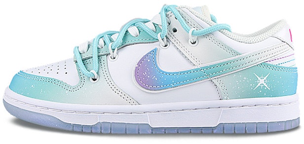 custom-shoes-women-nike-dunk-low-iridescent-splatter