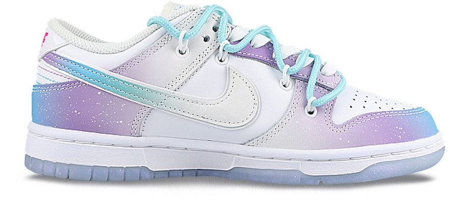 (W) Nike Dunk Low カスタム「虹色スプラッター青白」 FJ7743-194(Team58-镭射月亮) Order (W) Nike Dunk Low カスタム「虹色スプラッター青白」 FJ7743-194(Team58-镭射月亮)