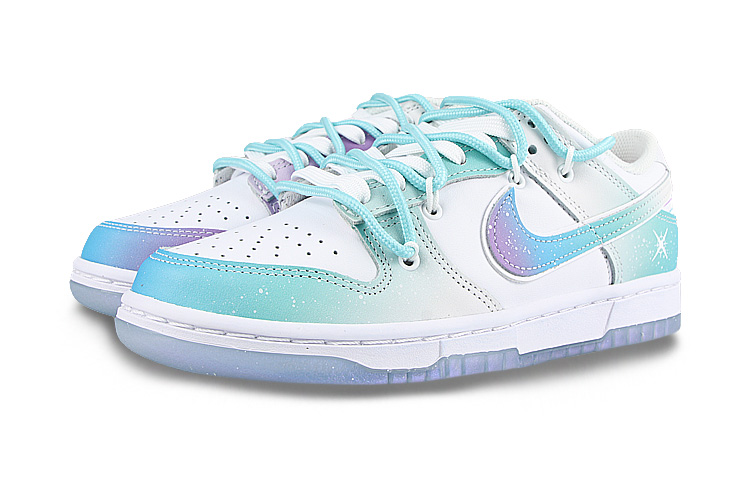 Lookbook (W) [Sepatu Kustom] Nike Dunk Low 'Iridescent Splatter' FJ7743-194(Team58-镭射星星)