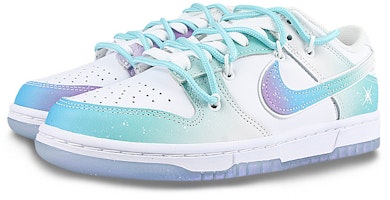 (W) 나이키 덩크 로우 '무지갯빛 스플래터' (커스텀) FJ7743-194(Team58-镭射星星) Lookbook (W) 나이키 덩크 로우 '무지갯빛 스플래터' (커스텀) FJ7743-194(Team58-镭射星星)