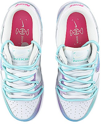 (W) Nike Dunk Low カスタム「虹色スプラッター青白」 FJ7743-194(Team58-镭射月亮) Shop (W) Nike Dunk Low カスタム「虹色スプラッター青白」 FJ7743-194(Team58-镭射月亮)