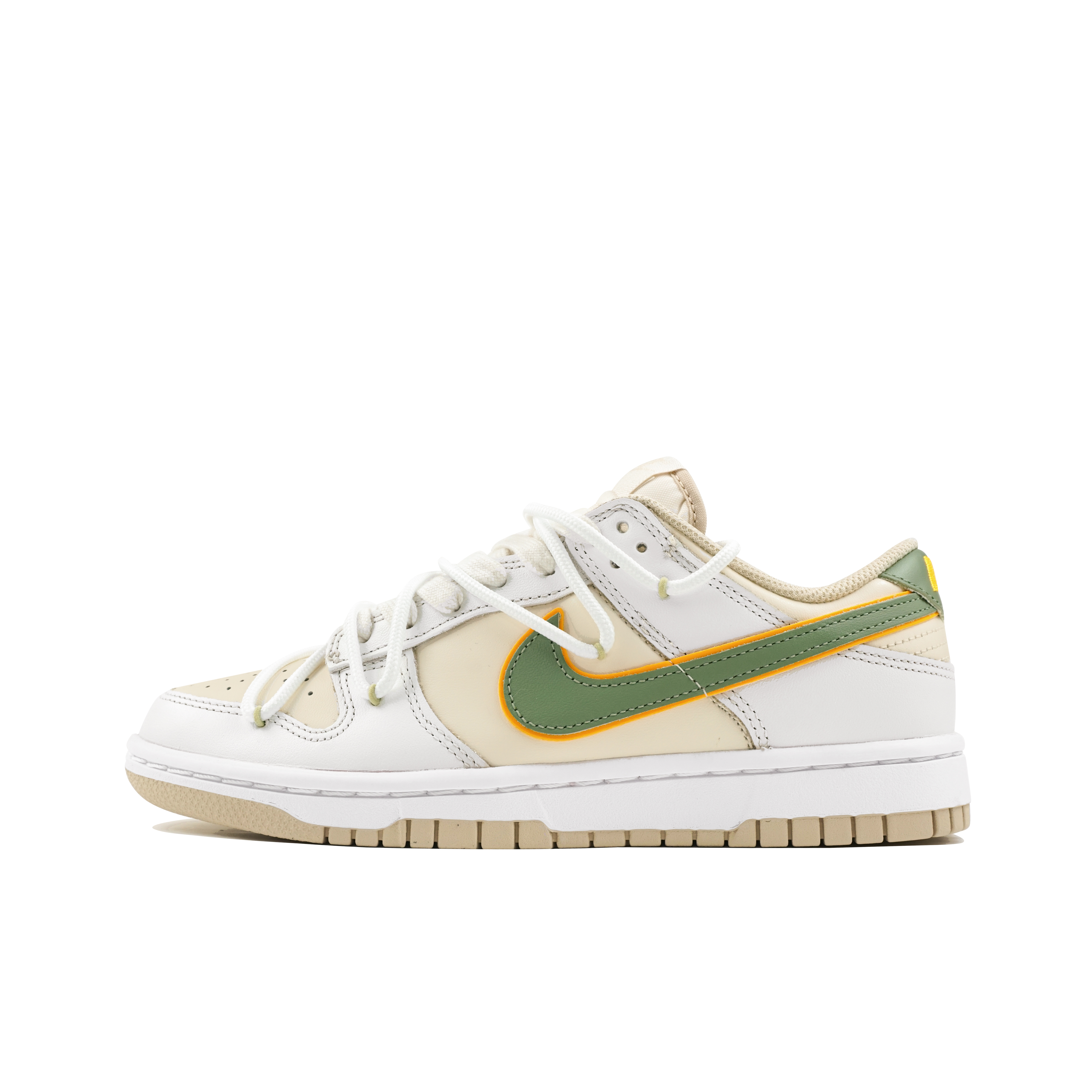 Buy (W) [Zapatillas Personalizadas] Nike Dunk Low 'Té de Leche con Jazmín' FQ6869-131(Team陆-茉莉奶青)