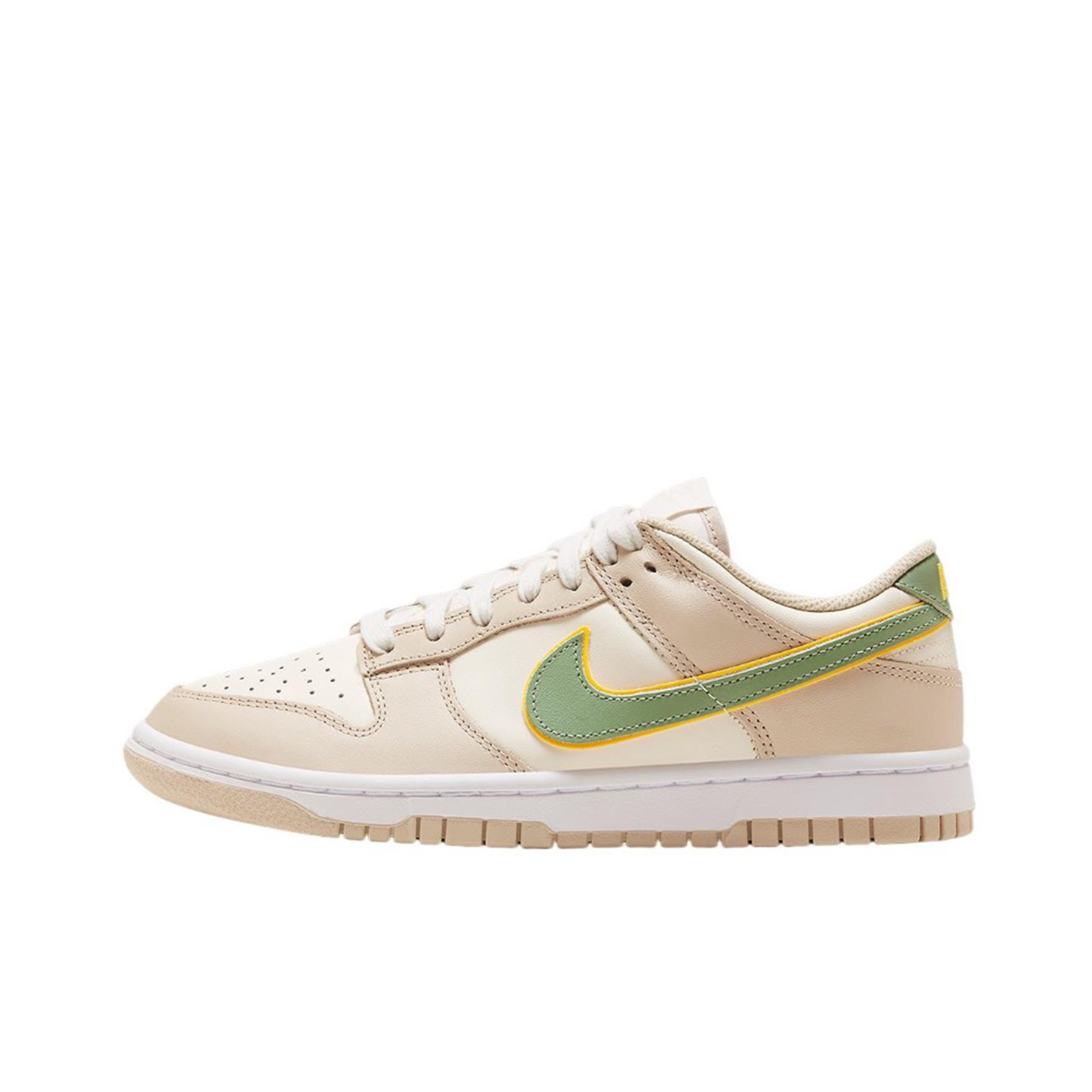Details for (W) [Zapatillas Personalizadas] Nike Dunk Low 'Té de Leche con Jazmín' FQ6869-131(Team陆-茉莉奶青)
