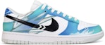 Purchase 【定制球鞋】Nike Dunk Low 捷提 冥駿 棄王遺思 金色炫彩 Jett 打瓦 防滑耐磨 低筒 板鞋 女款 白藍金灰