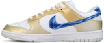 Details for 【定制球鞋】Nike Dunk Low 捷提 冥駿 棄王遺思 金色炫彩 Jett 打瓦 防滑耐磨 低筒 板鞋 女款 白藍金灰
