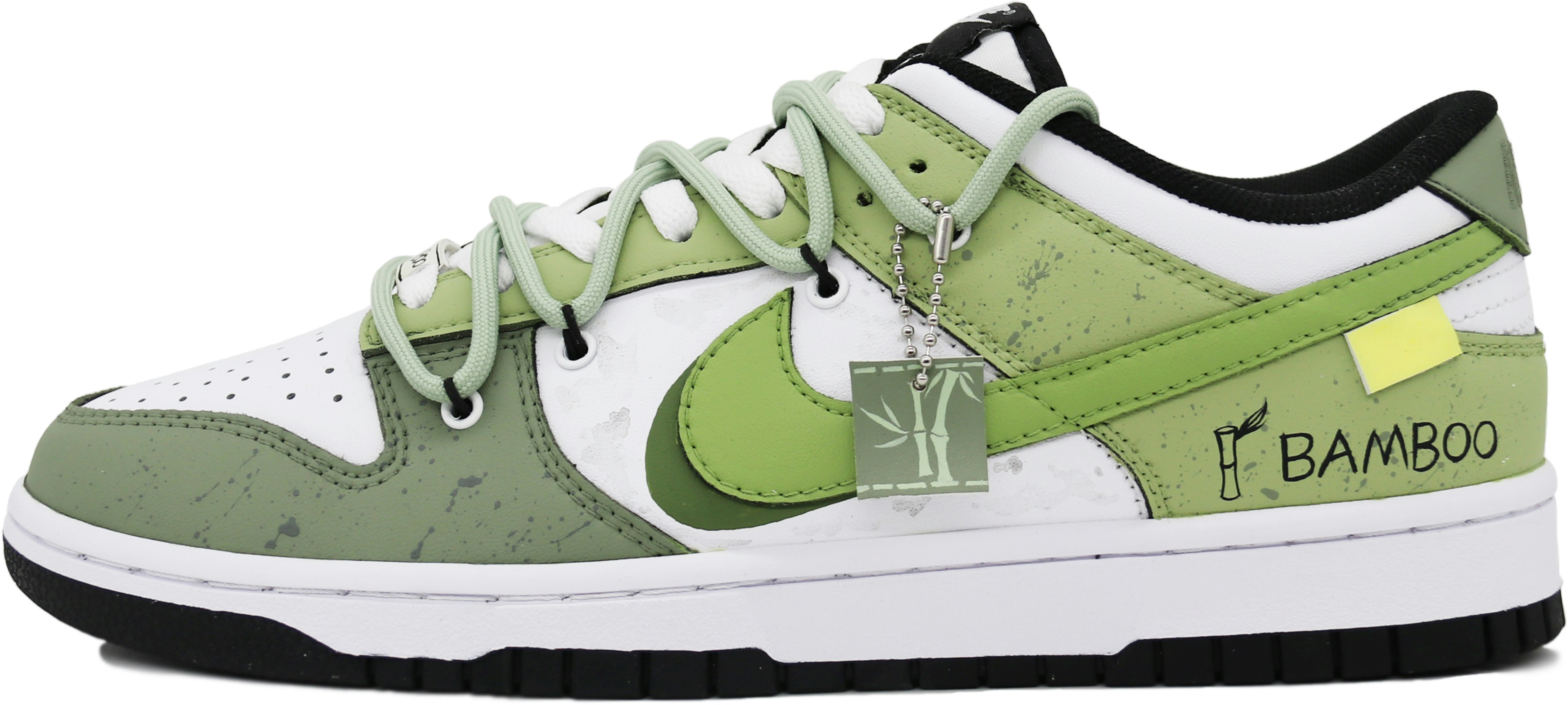 custom-shoes-women-nike-dunk-low-jiangnan-bamboo-green