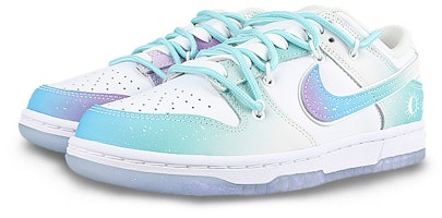 (W) 나이키 덩크 로우 '레이저 선 - 블루 화이트' (커스텀) FJ7743-194(Team58-镭射太阳) Lookbook (W) 나이키 덩크 로우 '레이저 선 - 블루 화이트' (커스텀) FJ7743-194(Team58-镭射太阳)