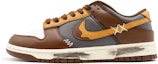 Buy 【客製球鞋】 Nike Dunk Low 熔岩巧克力 皮革 復古做舊 塗鴉 經典百搭 防滑耐磨 低筒 板鞋 女款 摩卡棕