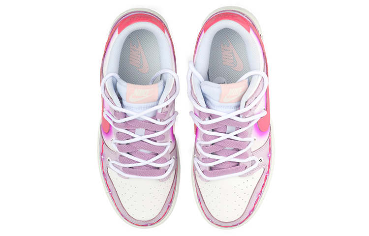 Shop (W) 나이키 덩크 로우 '룰루 고양이 형광 핑크-퍼플' (커스텀) DD1503-001(Team拾玖-女款魔法璐璐)