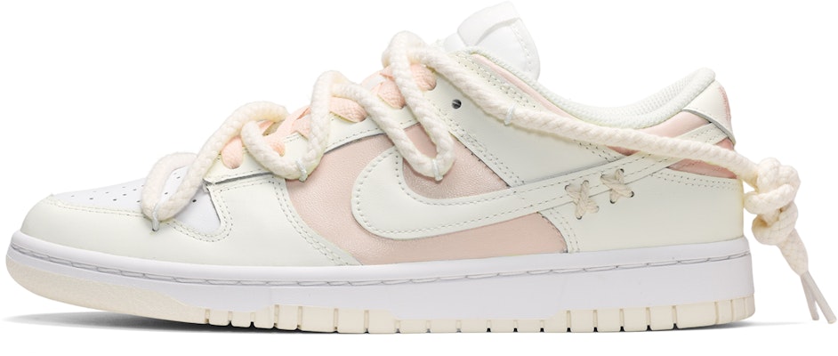 (W) 【カスタムシューズ】(女性) ナイキ ダンク ロー 'ライトピンク-ホワイト-イエロー' DD1503-121(TeamE-女款轻芝梅梅粉白黄QD) Buy (W) 【カスタムシューズ】(女性) ナイキ ダンク ロー 'ライトピンク-ホワイト-イエロー' DD1503-121(TeamE-女款轻芝梅梅粉白黄QD)