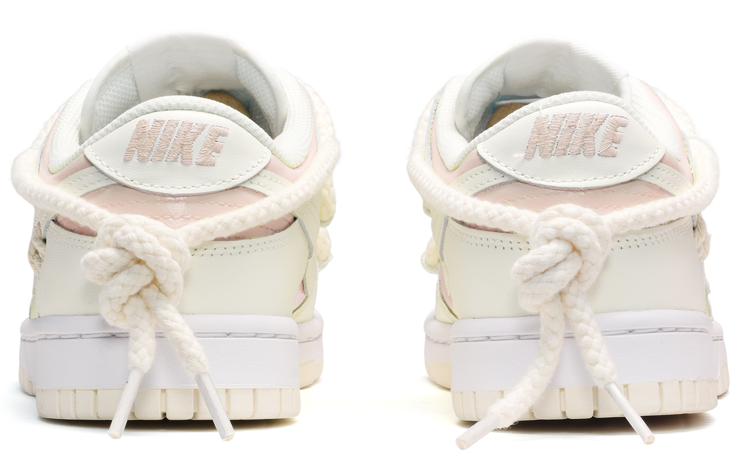 Shop (W) [定制鞋] 耐克Dunk Low '浅粉白黄' DD1503-121(TeamE-女款轻芝梅梅粉白黄QD)