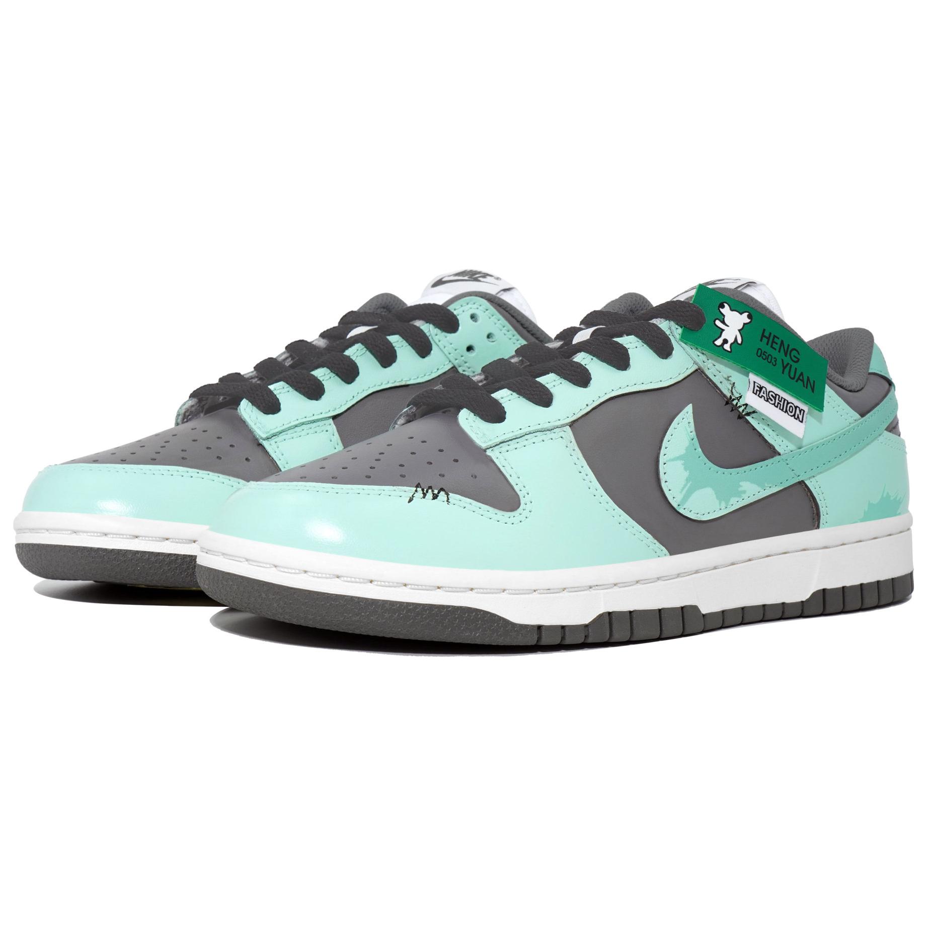 Shop (W) [Kasut Custom] Nike Dunk Low 'Kelabu Asap Cerah' DD1503-117(Team113-自由失控S-BOX)