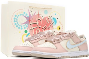 (W) 나이키 덩크 로우 '라이트 탠 핑크 발레 드림' (커스텀) FQ6869-131(Team82-女款芭蕾梦S-BOX) Buy (W) 나이키 덩크 로우 '라이트 탠 핑크 발레 드림' (커스텀) FQ6869-131(Team82-女款芭蕾梦S-BOX)