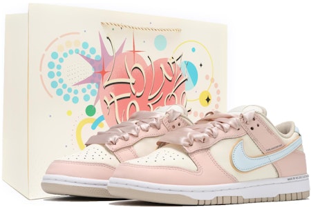 (W) 나이키 덩크 로우 '라이트 탠 핑크 발레 드림' (커스텀) FQ6869-131(Team82-女款芭蕾梦S-BOX) Buy (W) 나이키 덩크 로우 '라이트 탠 핑크 발레 드림' (커스텀) FQ6869-131(Team82-女款芭蕾梦S-BOX)