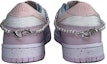 Shop 【定制球鞋】Nike Dunk Low 香芋紫蝴蝶 解構風 雙鞋帶 珍珠鏈條 學院風 低幫 板鞋 女款 藍紫粉
