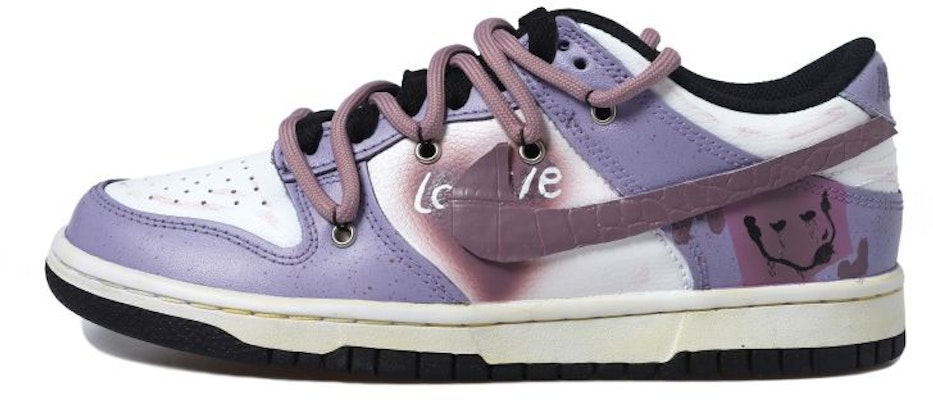(W) ナイキ ダンク ロー "ライラックジョーカー" (カスタム) DC9560-001(Team拾玖-贴皮小丑女S-BOX) Buy (W) ナイキ ダンク ロー "ライラックジョーカー" (カスタム) DC9560-001(Team拾玖-贴皮小丑女S-BOX)