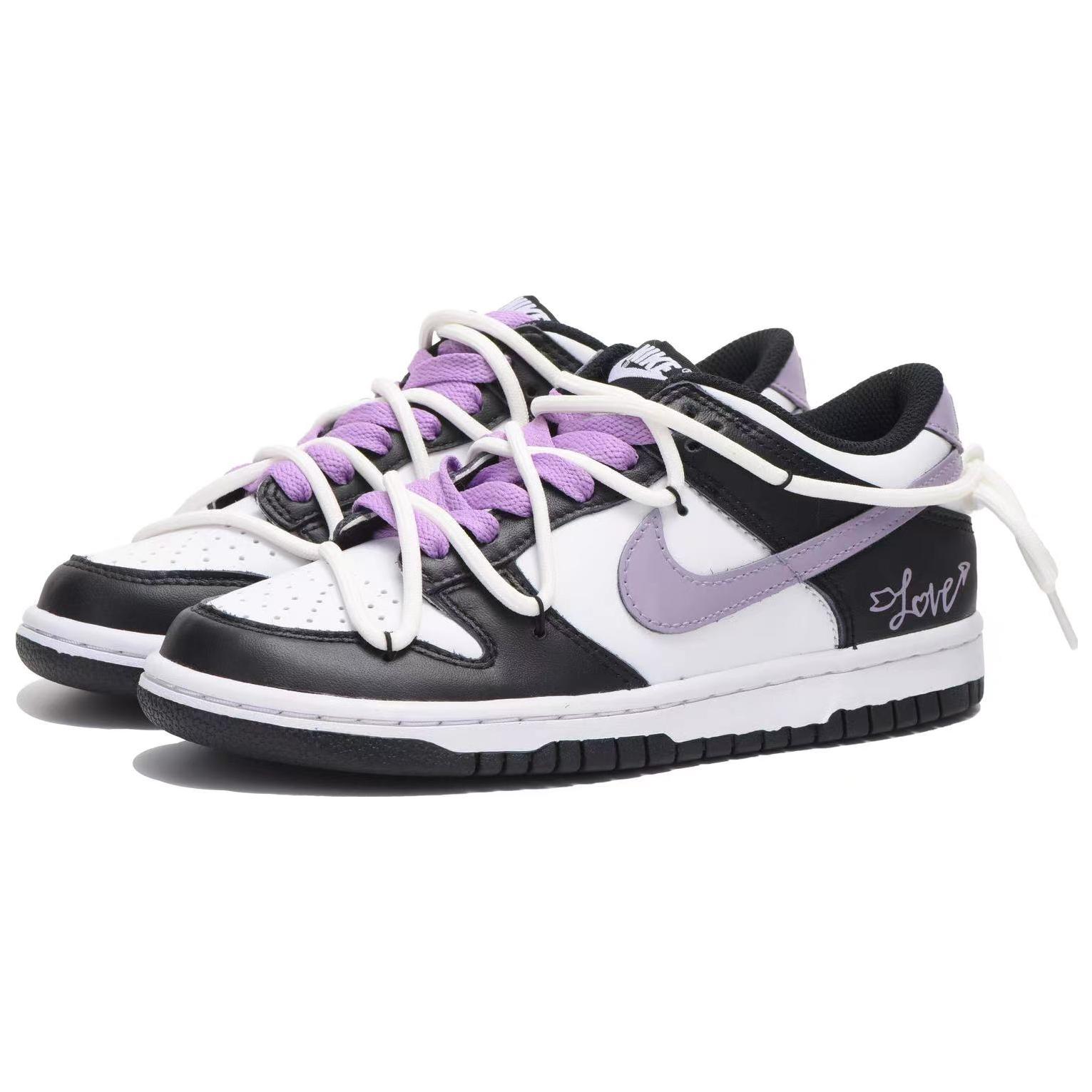 Lookbook (W) [Zapatillas Personalizadas] Nike Dunk Low 'Dama Lila' DD1503-101(Team32-女款丁香少女QD)