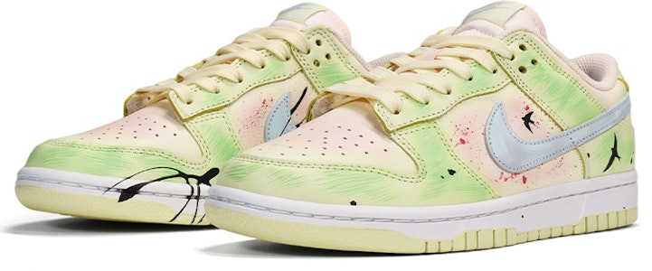 (W) 나이키 덩크 로우 '라임 아이스 블루 핑크' (커스텀) DD1503-600(TeamE-女款初春绿蓝粉) Lookbook (W) 나이키 덩크 로우 '라임 아이스 블루 핑크' (커스텀) DD1503-600(TeamE-女款初春绿蓝粉)