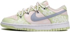 Buy (W) 나이키 덩크 로우 '라임 아이스 포슬린' (커스텀) DD1503-600(TeamThree-女款青花瓷绿白)
