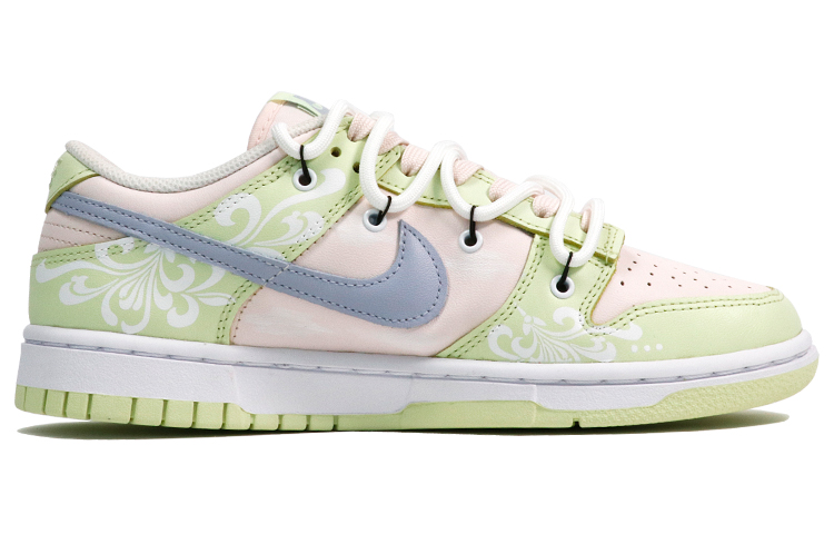 Order (W) 나이키 덩크 로우 '라임 아이스 포슬린' (커스텀) DD1503-600(TeamThree-女款青花瓷绿白)