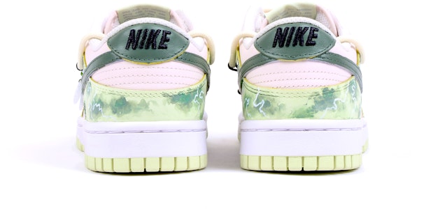 (W) Nike Dunk Low カスタム「ライムアイスウォーターインクフェード」 DD1503-600(Team42-女款御纳户茶粉绿) Shop (W) Nike Dunk Low カスタム「ライムアイスウォーターインクフェード」 DD1503-600(Team42-女款御纳户茶粉绿)
