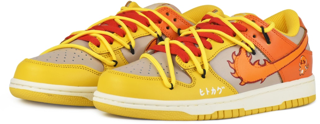 (W) 나만의 리틀 파이리 그라피티 나이키 덩크 로우 DD1503-002(TeamD-女款小火龙) Lookbook (W) 나만의 리틀 파이리 그라피티 나이키 덩크 로우 DD1503-002(TeamD-女款小火龙)