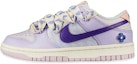 Buy (W) 나이키 덩크 로우 "러브 하운드투스" (퍼플/화이트) DD1503-001(TeamF-女款紫色千鸟格)