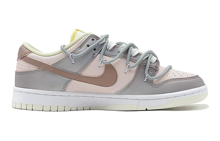 Order (W) [Zapatillas Personalizadas] Nike Dunk Low 'Love Morandi Gris-Rosa' DD1503-121(TeamS-爱心灰粉莫兰迪)