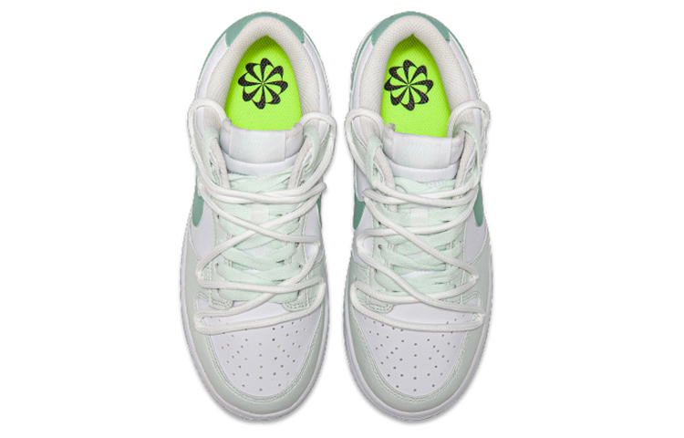 Shop (W) カスタムシューズ (女性用) ナイキ ダンク ロー 'ラッキークローバー' ミントグリーン DN1431-102(Teamfour-女款四叶草QD)
