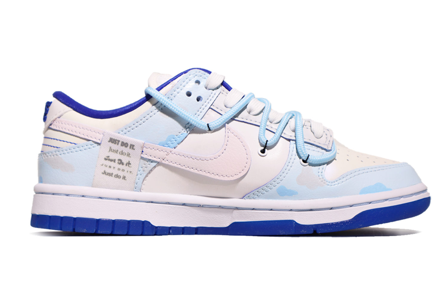 Order (W) [Sepatu Kustom] Nike Dunk Low 'Macaron Camo Beruang Cinta Grafiti' FB1841-110(TeamX-迷彩小熊女）