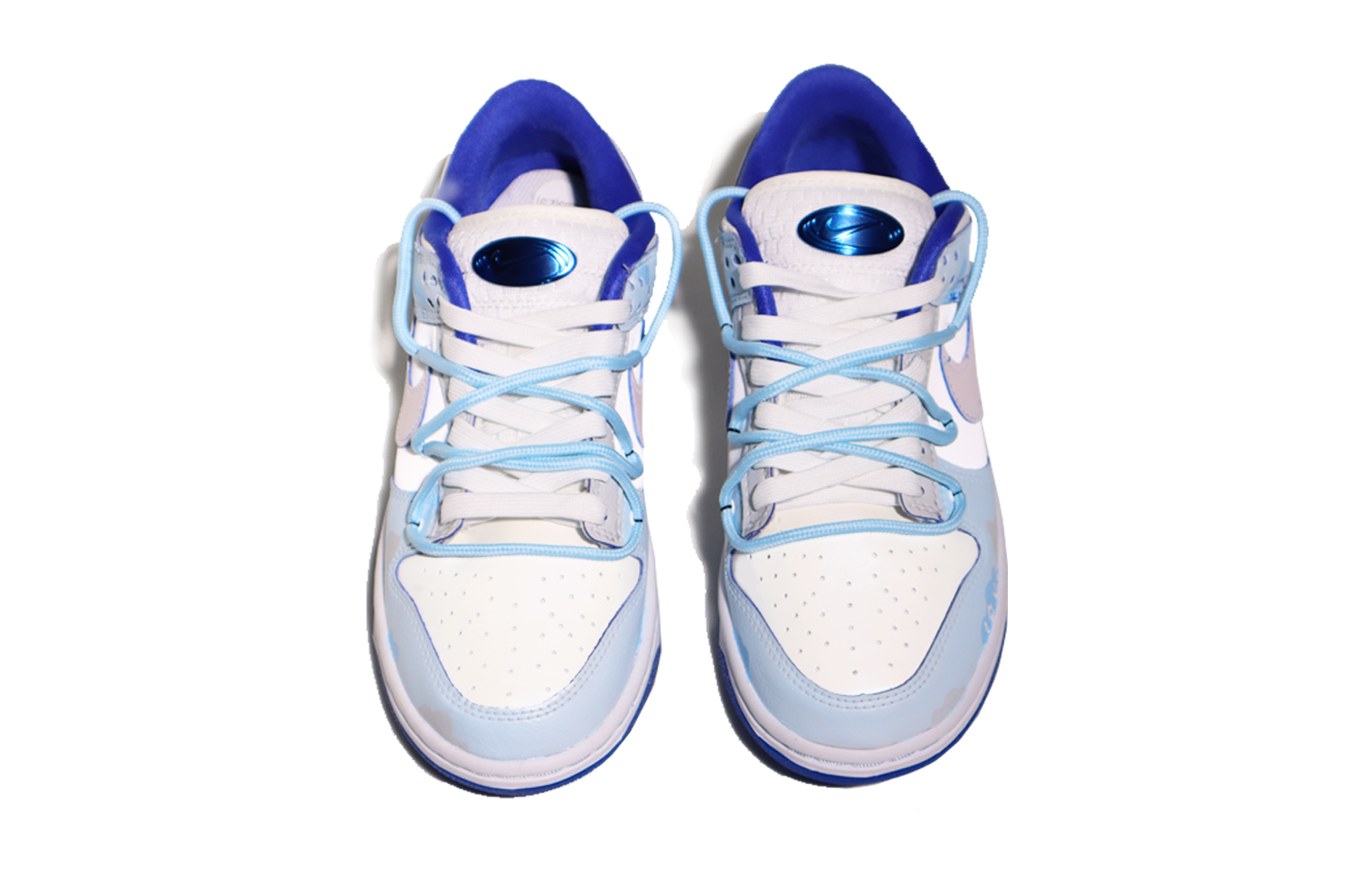 Shop (W) [Sepatu Kustom] Nike Dunk Low 'Macaron Camo Beruang Cinta Grafiti' FB1841-110(TeamX-迷彩小熊女）